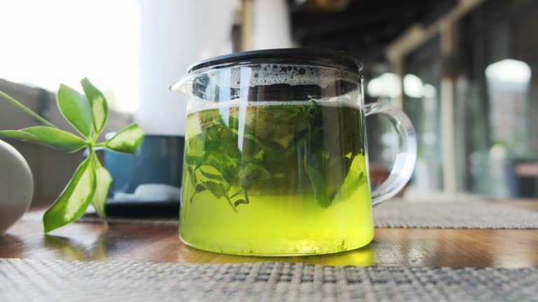 Make Green Tea Liquid Extract